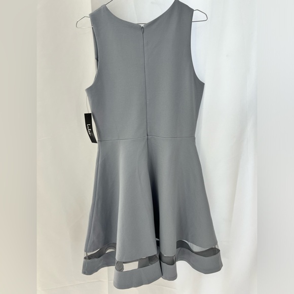 LULU’S Sheer Determination Mesh Skater Dress - Picture 8 of 9